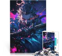Puzzles pour Adultes de 1000 pièces Guerrier de la Lame de l'ombre Jeux éducatifs Jouets DIY Idées Cadeaux 38x26cm