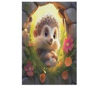 Puzzles pour Adultes De 1000 Pièces - Hedgehog - Puzzle Animal pour Adultes Et EnfFourmis - Puzzles De 1000 Pièces - Jouets pour Adultes - Puzzle Familial - Cadeau (78×53cm)