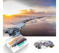 Puzzles pour Adultes de 1000 pièces Islande Difficile à réaliser mais Amusant et Humoristique Décoration Parfaite 50x70cm