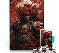 Puzzles pour Adultes de 1000 pièces l'art du samouraï Fabriqué en Carton pour et à partir de 14 Ans et Plus Jeu Familial pour et Une œuvre d'art。Taille:26x38cm/10.24x14.96pouce