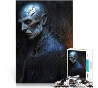 Puzzles pour Adultes de 1000 pièces Magicien Noir Jouets de Divertissement Familial avec des pièces de Formes aléatoires entièrement imbriquées 52x38cm