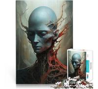 Puzzles pour Adultes de 1000 pièces Murmures dans l'obscurité Séjour Anti-Stress pour Tuer Le Temps Une œuvre d'art 38x26cm