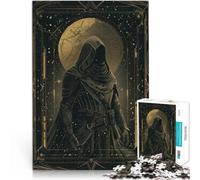 Puzzles pour Adultes de 1000 pièces Ombre Lunaire Jouets éducatifs d'apprentissage Chaque pièce est Unique - Jeu Familial Stimulant et Amusant 38x26cm