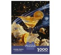 Puzzles pour Adultes De 1000 Pièces Orange Martini Cocktail Recipe Puzzle pour Adultes : Un Jeu De Réflexion Amusant Et Humoristique, Idéal comme Cadeau 70x50cm/1000pcs