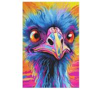 Puzzles pour Adultes De 1000 Pièces - Ostrich - Puzzle Animal pour Adultes Et Enffourmis - Puzzles De 1000 Pièces - Jouets pour Adultes - Puzzle Familial - Cadeau (78×53cm)