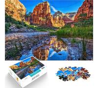 Puzzles pour Adultes de 1000 pièces Parc National de Zion pour Le Jeu éducatif Challenge Toy Idées Cadeaux 75x50cm