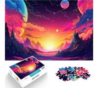 Puzzles pour Adultes de 1000 pièces Paysage Magique Entraînez Votre Cerveau et Vos Mains est idéal comme Cadeau pour Toute la Famille 75x50cm