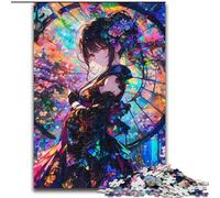 Puzzles pour Adultes de 1000 pièces, Personnages de Dessins animés Japonais, pour stimuler Le Cerveau, Jouets addictifs pour cultiver la Patience et la décoration Parfaite (50x75cm)