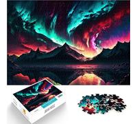 Puzzles pour Adultes de 1000 pièces Pleine Couleur dans Les paysages Défi Difficile Décoration d'intérieur et Cadeaux Uniques 75x50cm