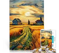 Puzzles pour Adultes de 1000 pièces Saison des récoltes Jeux éducatifs Décoration d'intérieur décoration Murale 52x38cm