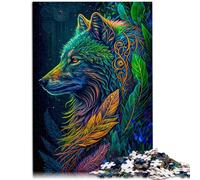 Puzzles pour Adultes de 1000 pièces, scène colorée, Jeux éducatifs, Difficiles à compléter, mais Amusants et Humoristiques, 10,27 po x 14,96 po, pour Les 14 Ans