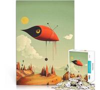 Puzzles pour Adultes de 1000 pièces Sentinelle du Ciel Jeu Familial Anti-Stress Défi Difficile Idées Cadeaux 75x50cm
