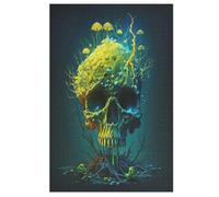 Puzzles pour Adultes De 1000 Pièces - Skull - Puzzle Animal pour Adultes Et Enffourmis - Puzzles De 1000 Pièces - Jouets pour Adultes - Puzzle Familial - Cadeau (78×53cm)