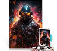 Puzzles pour Adultes de 1000 pièces Soldat du Futur 3 Jouet éducatif intellectuel décompressant Cadeau Amusant 38x26cm