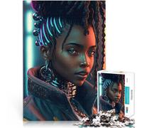 Puzzles pour Adultes de 1000 pièces Style de beauté cybernétique 1 Jeu de Casse-tête Décoration d'intérieur et Cadeaux Uniques 75x50cm
