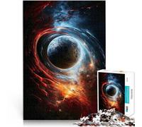 Puzzles pour Adultes de 1000 pièces Terre Aidez Le Cerveau à exercer des Jouets addictifs pour cultiver la Patience Décoration Parfaite 52x38cm
