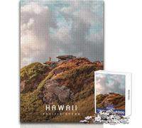 Puzzles pour Adultes de 1000 pièces, thème Hawaï, Jeu de défi Unique, activités familiales, idées Cadeaux, Dimensions 38x52cm