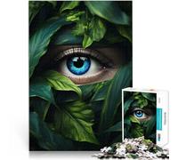 Puzzles pour Adultes de 1000 pièces Un œil dans Le buisson Jouets Jeux éducatifs Soulagement du Stress Une œuvre d'art 52x38cm