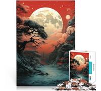 Puzzles pour Adultes de 1000 pièces Vue Nocturne Jouet éducatif intellectuel décompressant Cadeau pour Les Anniversaires 75x50cm