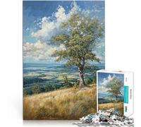 Puzzles pour Adultes de 1000 pièces Vue sur la vallée Compétition de Vitesse Manuelle Renforcer l'amour Entre Les Couples 52x38cm