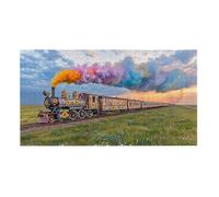 Puzzles pour Adultes de 1100 pièces, Puzzles de Le Train Prairie, pour Adulte Puzzle Classique et à partir de 14 Ans Junior, Puzzle Familiaux de Divertissement à Domicile Cadeau 87x42cm l-84