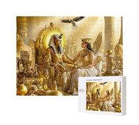 Puzzles pour Adultes de 1500 pièces, Puzzles deDieu égyptien du Soleil, pour Adulte Puzzle Classique et à partir de 14 Ans Junior, Puzzle Familiaux de Divertissement à Domicile Cadeau 87x57cm e-10