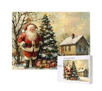 Puzzles pour Adultes de 1500 pièces, Puzzles deNoël Personnes âgées, pour Adulte Puzzle Classique et à partir de 14 Ans Junior, Puzzle Familiaux de Divertissement à Domicile Cadeau 87x57cm e-707