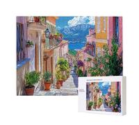 Puzzles pour Adultes de 1500 pièces, Puzzles deVue sur la Rue, pour Adulte Puzzle Classique et à partir de 14 Ans Junior, Puzzle Familiaux de Divertissement à Domicile Cadeau 87x57cm e-398