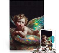Puzzles pour Adultes de 2000 pièces Bébé Ange se détend Entraînez Votre Cerveau et Vos Mains Une œuvre d'art 70x100cm