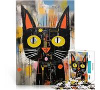 Puzzles pour Adultes de 2000 pièces Chat Techno Fou Entraînez Votre Cerveau et Vos Mains Améliorer la mémoire 70x100cm