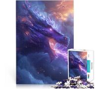 Puzzles pour Adultes de 2000 pièces Dragon Dangereux Jeu Familial Anti-Stress Défi Difficile Super Cadeau 70x100cm