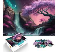 Puzzles pour Adultes de 2000 pièces Fleur de Cerisier pour Le Jeu éducatif Challenge Toy Cadeau d'œuvre d'art 70x100cm