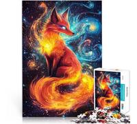 Puzzles pour Adultes de 2000 pièces Kitsune dans l'espace Jouet éducatif intellectuel décompressant décoration Murale 70x100cm