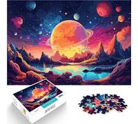 Puzzles pour Adultes de 2000 pièces Paysage d'un Monde Extraterrestre Jouets éducatifs Renforcer l'amour Entre Les Couples 70x100cm