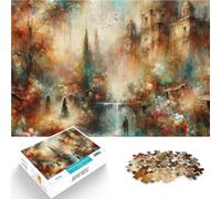 Puzzles pour Adultes de 2000 pièces Paysage Fantastique et onirique Impossible Chaque pièce est Unique - Jeu Familial Stimulant et Amusant 70x100cm