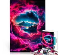 Puzzles pour Adultes de 2000 pièces Porte d'entrée vers Le Cosmos Activité familiale est idéal comme Cadeau pour Toute la Famille 70x100cm