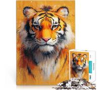 Puzzles pour Adultes de 2000 pièces Portrait de Tigre Jouet éducatif intellectuel décompressant Bon Cadeau 70x100cm