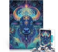 Puzzles pour Adultes de 2000 pièces Taureau bête Mythique Défi Difficile pour soulager Le Stress Bon Cadeau 70x100cm