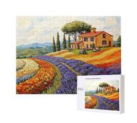 Puzzles pour Adultes de 3000 pièces, Puzzles deChamps paysages, pour Adulte Puzzle Classique et à partir de 14 Ans Junior, Puzzle Familiaux de Divertissement à Domicile Cadeau 122x80cm e-789