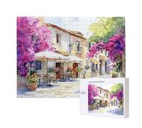 Puzzles pour Adultes de 3000 pièces, Puzzles deJiuzhuang café, pour Adulte Puzzle Classique et à partir de 14 Ans Junior, Puzzle Familiaux de Divertissement à Domicile Cadeau 122x80cm e-408
