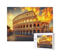 Puzzles pour Adultes de 3000 pièces, Puzzles DELE Colisée de Rome, pour Adulte Puzzle Classique et à partir de 14 Ans Junior, Puzzle Familiaux de Divertissement à Domicile Cadeau 122x80cm e-467