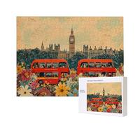 Puzzles pour Adultes de 3000 pièces, Puzzles deLondres paysages, pour Adulte Puzzle Classique et à partir de 14 Ans Junior, Puzzle Familiaux de Divertissement à Domicile Cadeau 122x80cm e-464
