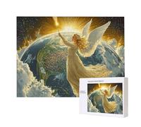 Puzzles pour Adultes de 3000 pièces, Puzzles deTerre Anges, pour Adulte Puzzle Classique et à partir de 14 Ans Junior, Puzzle Familiaux de Divertissement à Domicile Cadeau 122x80cm e-121