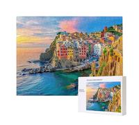 Puzzles pour Adultes de 3000 pièces, Puzzles deVilles paysages, pour Adulte Puzzle Classique et à partir de 14 Ans Junior, Puzzle Familiaux de Divertissement à Domicile Cadeau 122x80cm e-83