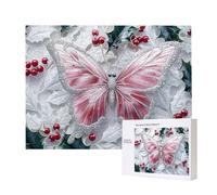 Puzzles pour Adultes de 500 pièces, Puzzles dePapillon, pour Adulte Puzzle Classique et à partir de 14 Ans Junior, Puzzle Familiaux de Divertissement à Domicile Cadeau 52x38cm e-298