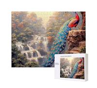 Puzzles pour Adultes de 5000 pièces, Puzzles dePaon Paysage, pour Adulte Puzzle Classique et à partir de 14 Ans Junior, Puzzle Familiaux de Divertissement à Domicile Cadeau 156x105cm e-429