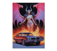 Puzzles pour Adultes Demonic Lilith Casse-têtes pour Adolescents, Jeux De Réflexion, Analyse Et Logique, Cadeaux pour Amis Et Famille 38x26cm/1000pcs