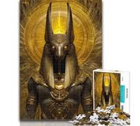 Puzzles pour Adultes Dieu égyptien Antique Ra 1000 pièces Puzzles pour Adolescents, Jouets éducatifs Jeux Anti-Stress Améliorer l'amour Entre Couples 50x75cm