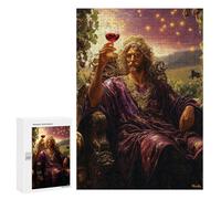 Puzzles pour Adultes Dionysus, God of Wine and Ecstasy - Master of Divine Celebration Puzzle : Jeu Manuel Amusant Et Humoristique, Cadeau d'anniversaire, Cadeaux, 300 PCS