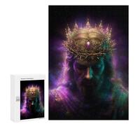 Puzzles pour Adultes Divine Majesty Crowned Figure Puzzles pour Adolescents Cadeau d'anniversaire Stimule Le Cerveau Jeu Stimulant Cadeaux 300 PCS